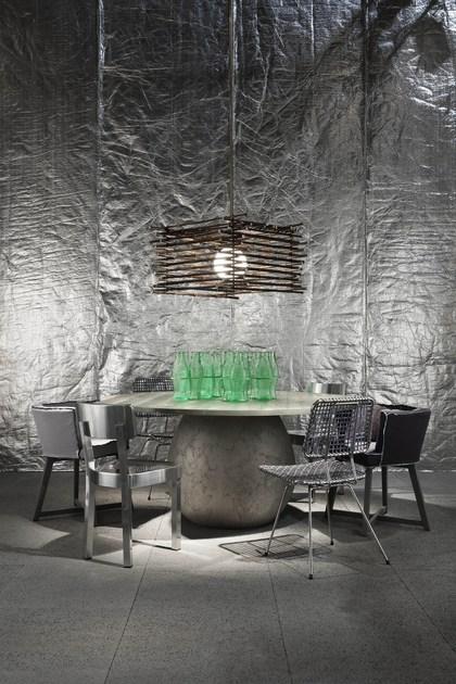 Gervasoni Подвесной светильник из бамбука Black sun-id-1454215 - Вид №2