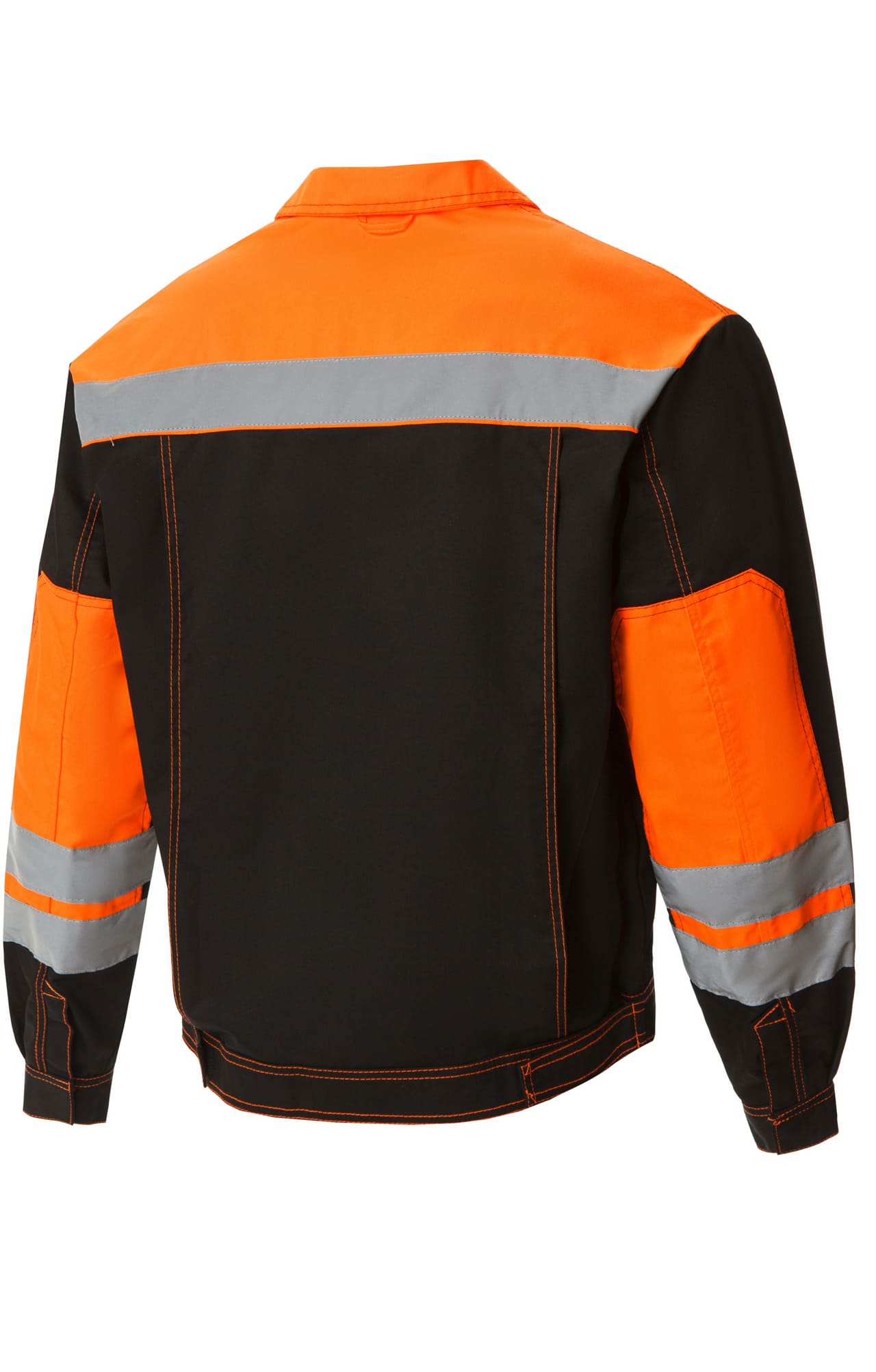 61848 Костюм "Профессионал-2" с СВП черно-оранжевый  Летняя спецодежда  размер 60-62/182-188  - Вид №2