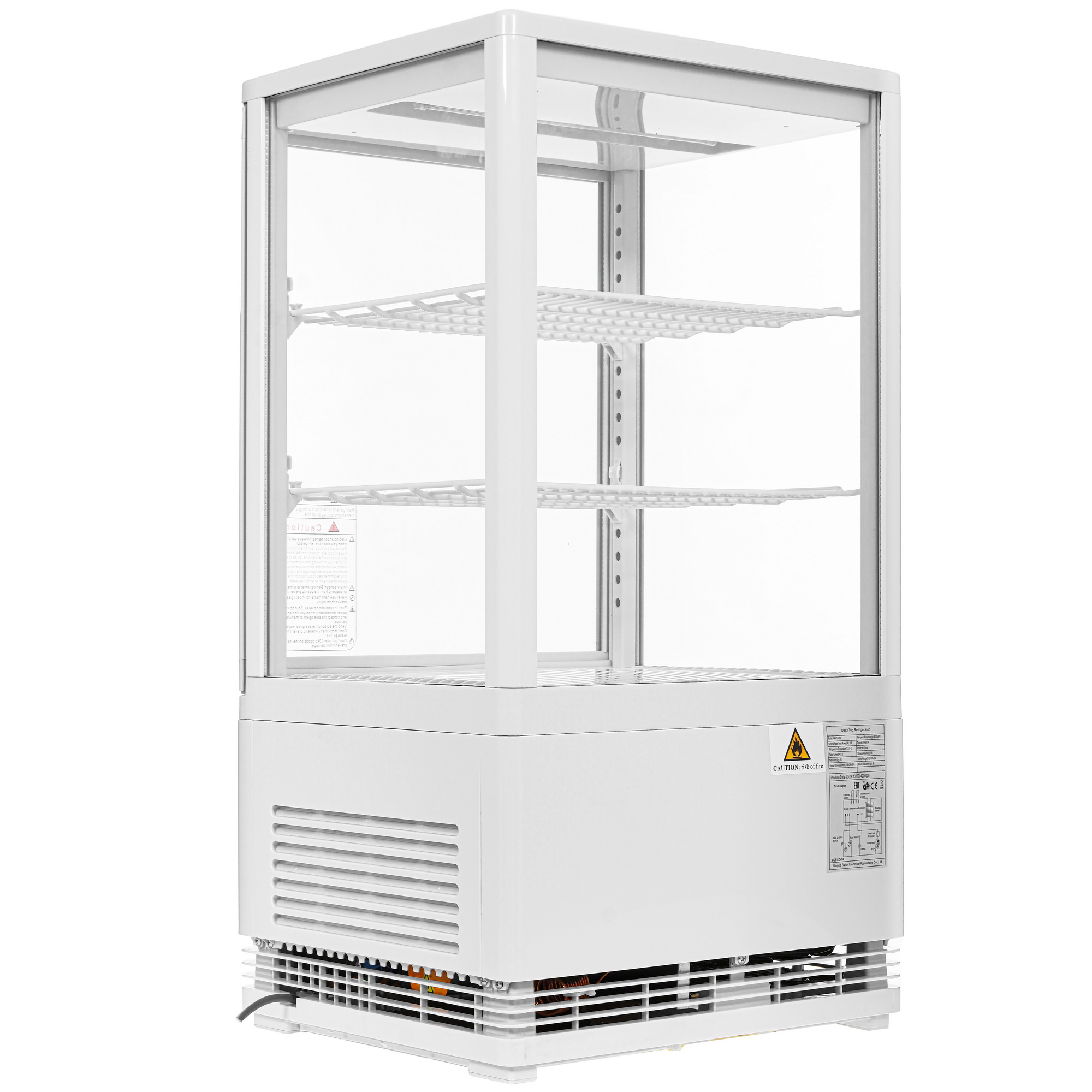 5088128 Холодильная витрина   Viatto VA-RT-58W белый STDN-0016294 - Вид №6