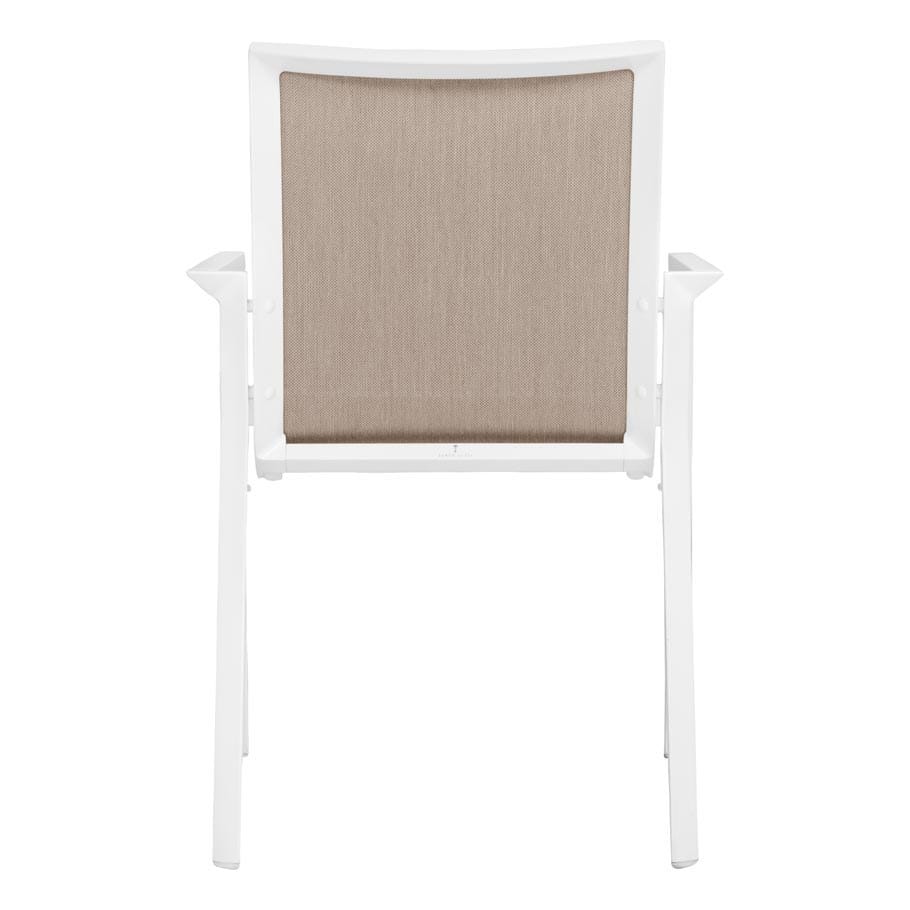 Штабелируемый садовый стул с подлокотниками JANUS et Cie TRIG ARCH-00073016 - Вид №1