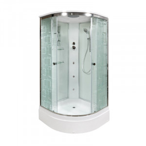 L 908 с гм. и эл. Душевая кабина DETO Серия L