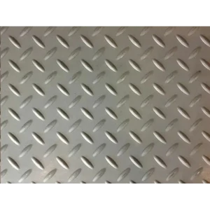 Лист рифленый чечевица 3x600x1200 мм, металл