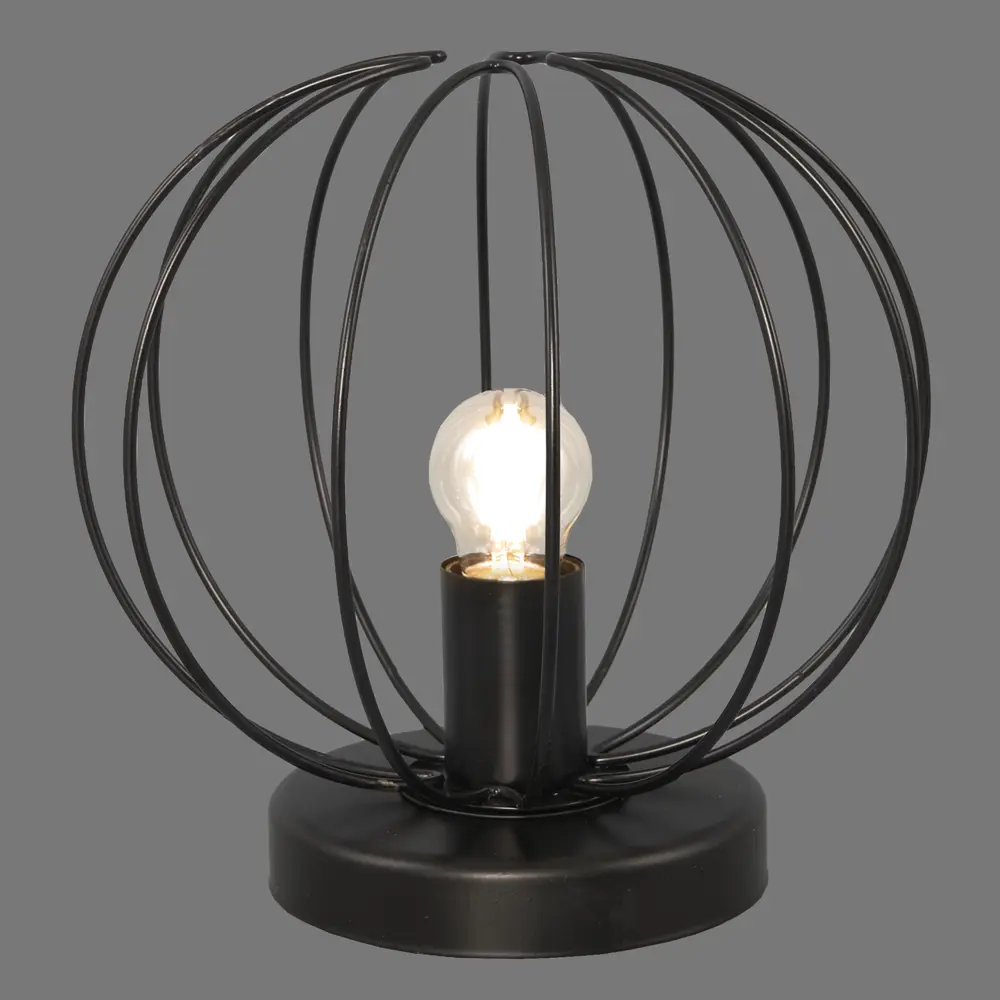 Настольная лампа КС30051/1T 1хЕ27х60 Вт цвет чёрный КЛЮЧНИК STLM-2071637 - Вид №2