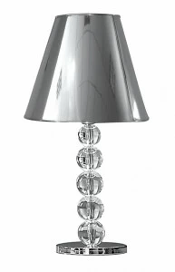 Настольный светильник Fortuna TO-8153 ESF ИНТЕРЬЕРНЫЕ 043871 Прозрачный;серебро