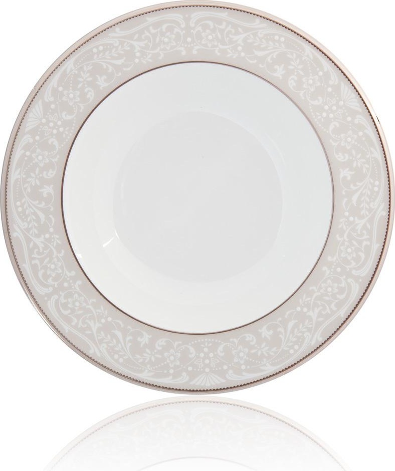 32150 Noritake Тарелка суповая Noritake "Серебряный дворец" 21,5см Фарфор костяной 