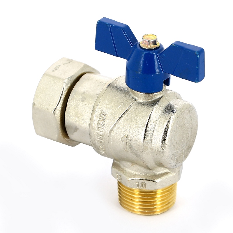 Кран шаровой НВ угловой EVOLUTION бабочка F.I.V. 1"х1"1/4 FIV 6777R085 - Вид №3