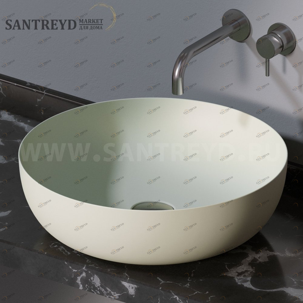 L601130 Накладная раковина на столешницу  круглая A. e T. Italia ELITE AeT ITALIA