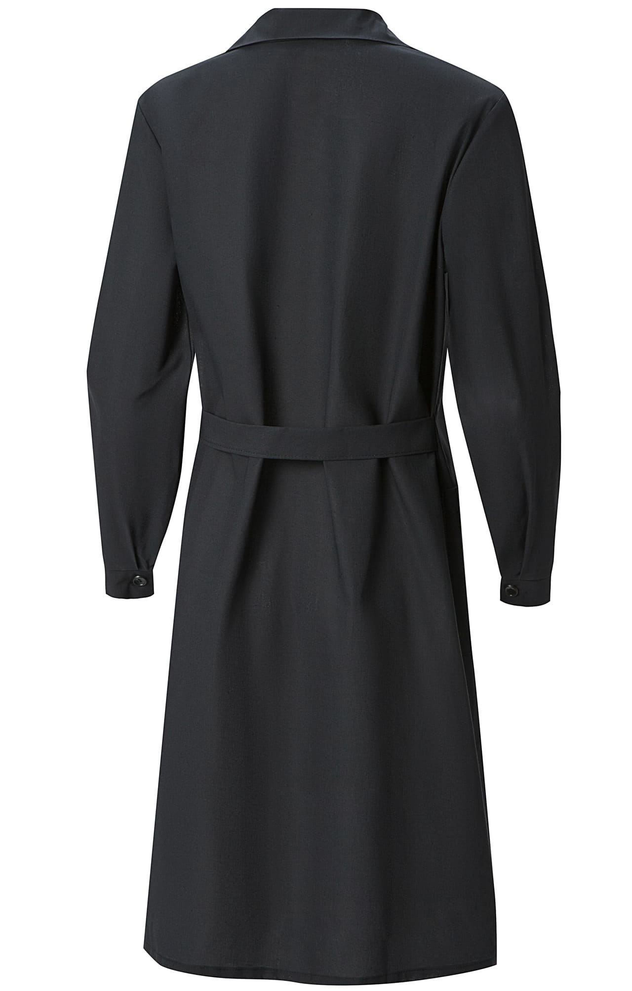 61675 Халат женский темный  Одежда для обслуживающего персонала  размер 48-50/158-164 Спецодежда  - Вид №1