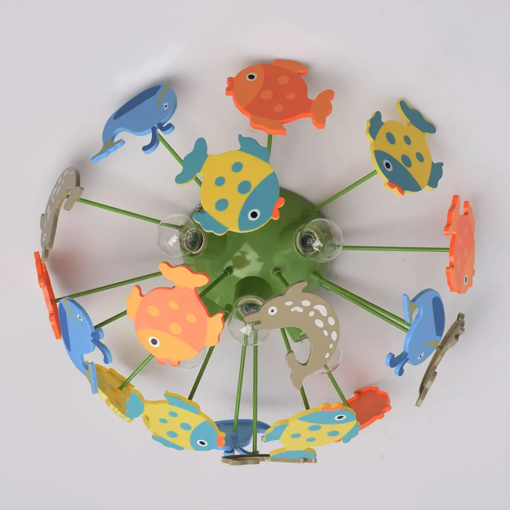 Люстра потолочная «Улыбка Рыбки», 5 ламп, 10 м² MW-Light STLM-2104547 - Вид №1