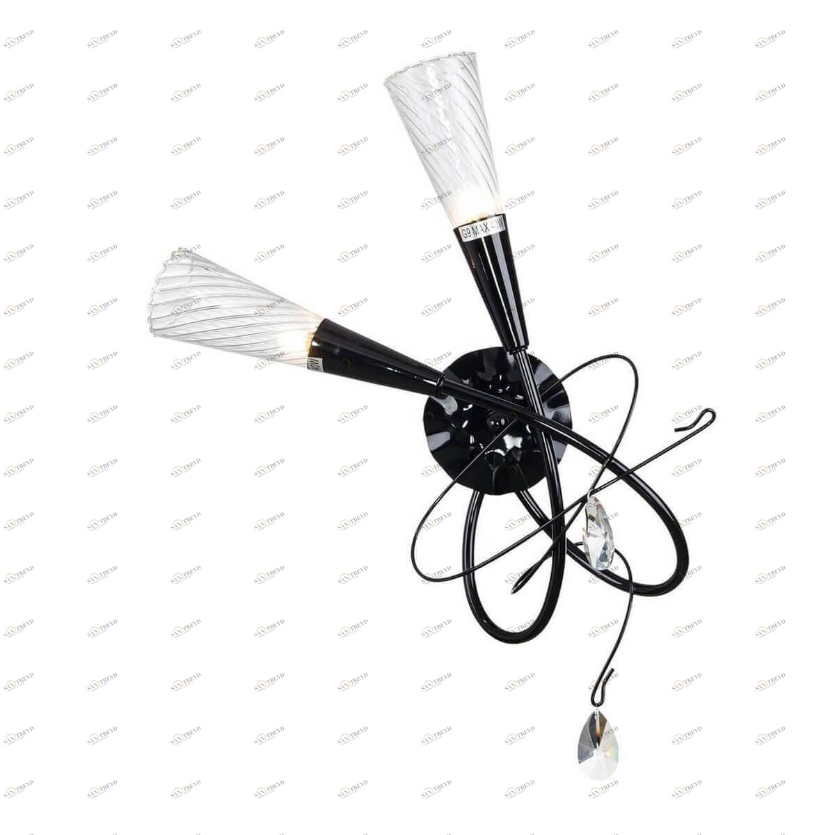 Бра настенное белое с черным Lightstar Aereo 711627 LIGHTSTAR AEREO 00-3930904 Белый;черный 