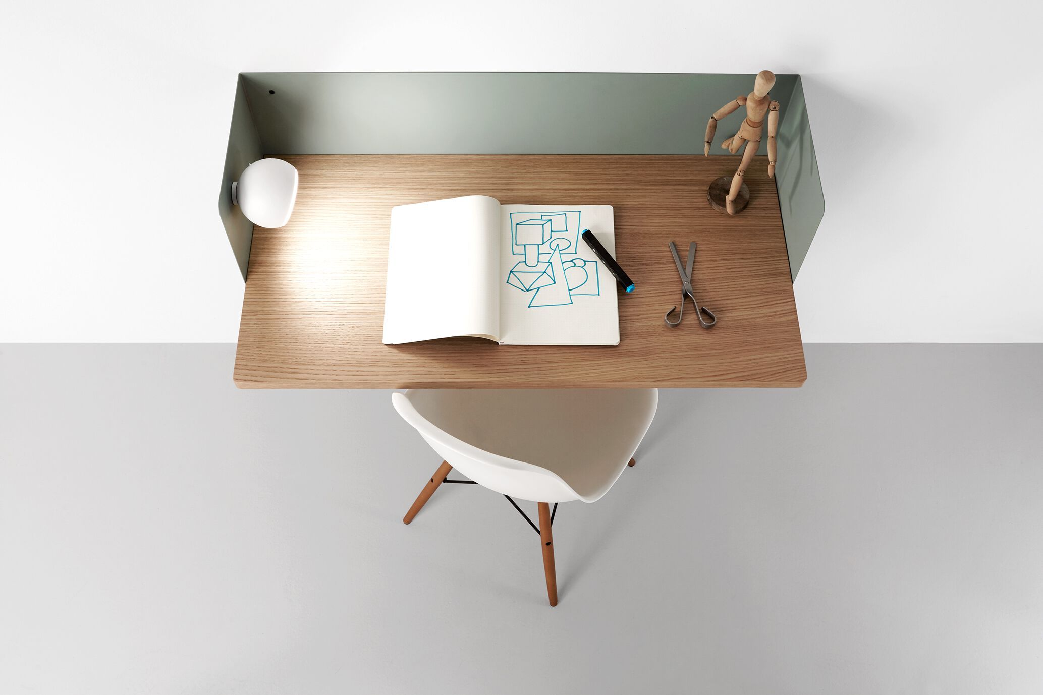 Подвесной письменный стол D-SEGNO DESKY ARCH-00078698 - Вид №6