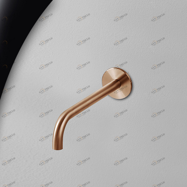 Излив для раковины розовое золото TOOX Radomonte CHV25R