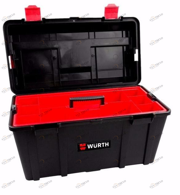 Würth Ящик для инструментов из полипропилена Valigie portautensili 0715930052