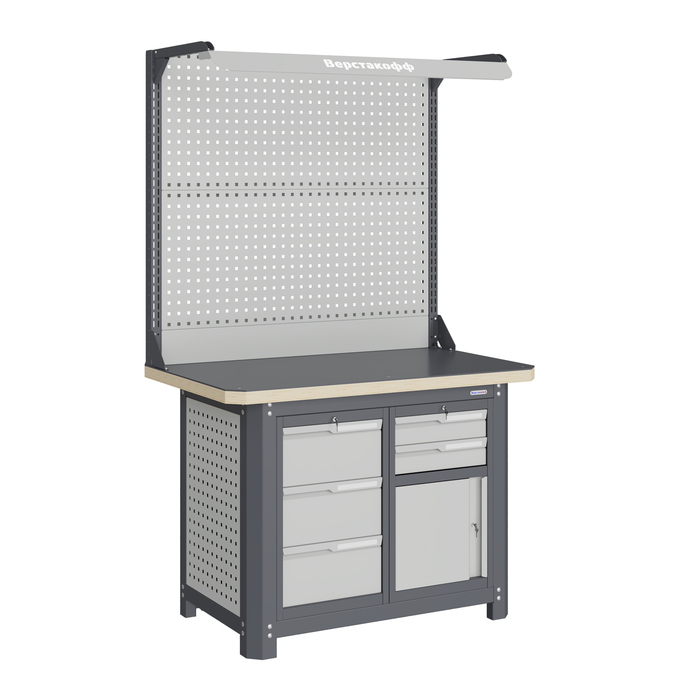 Верстак слесарный MCN 1252.S39-2F Верстакофф 111128