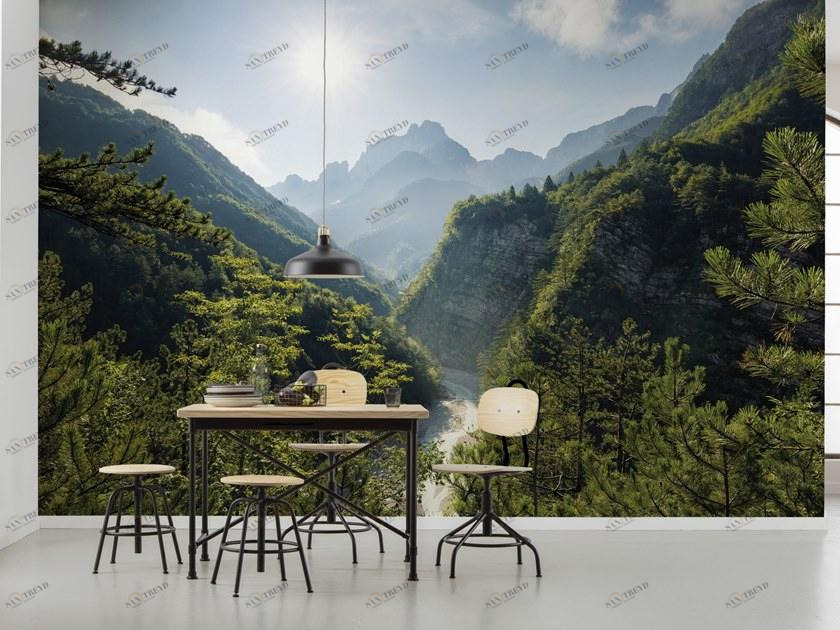 Komar Флизелиновые обои с пейзажами Wanderlust Shx9-027