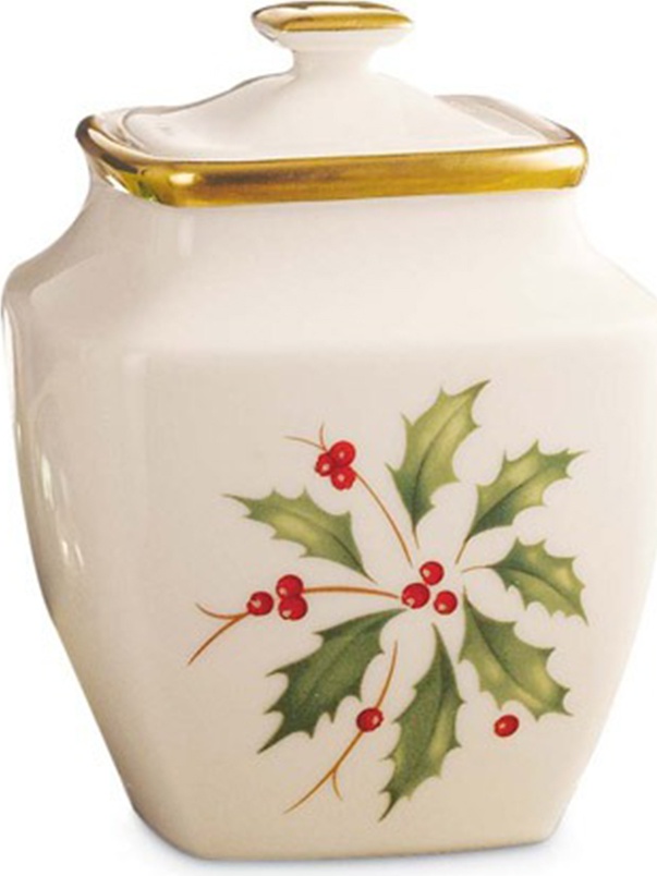 10538198 Lenox Сахарница Lenox "Новогодние праздники" 11,5см Фарфор, Керамика 