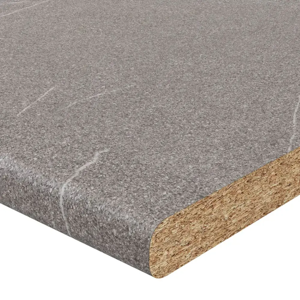 Столешница кухонная 240x60x2.5 см ДСП цвет гранит серый Santreyd ДСП Постформинг STLM-2085926 - Вид №2