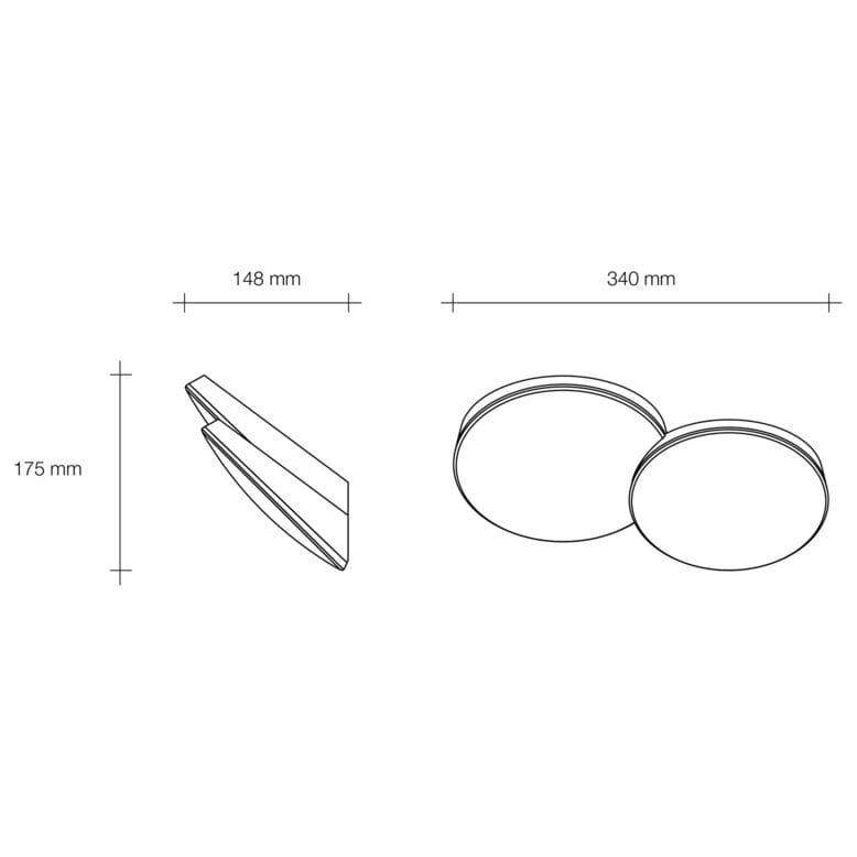 Гипсовые светодиодные настенные светильники Tecnico PATRA ARCH-00062249 - Вид №6
