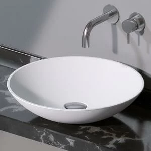 L257101 Накладная раковина на столешницу  круглая A. e T. Italia THIN