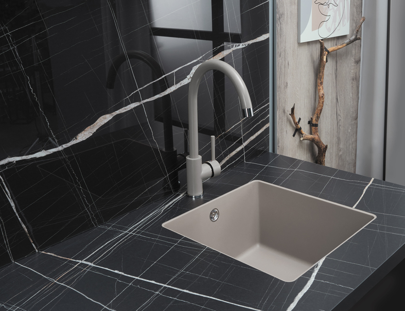 Столешницы для кухни - Мрамор Нуар LIGRON LIST357 2109 - Вид №23