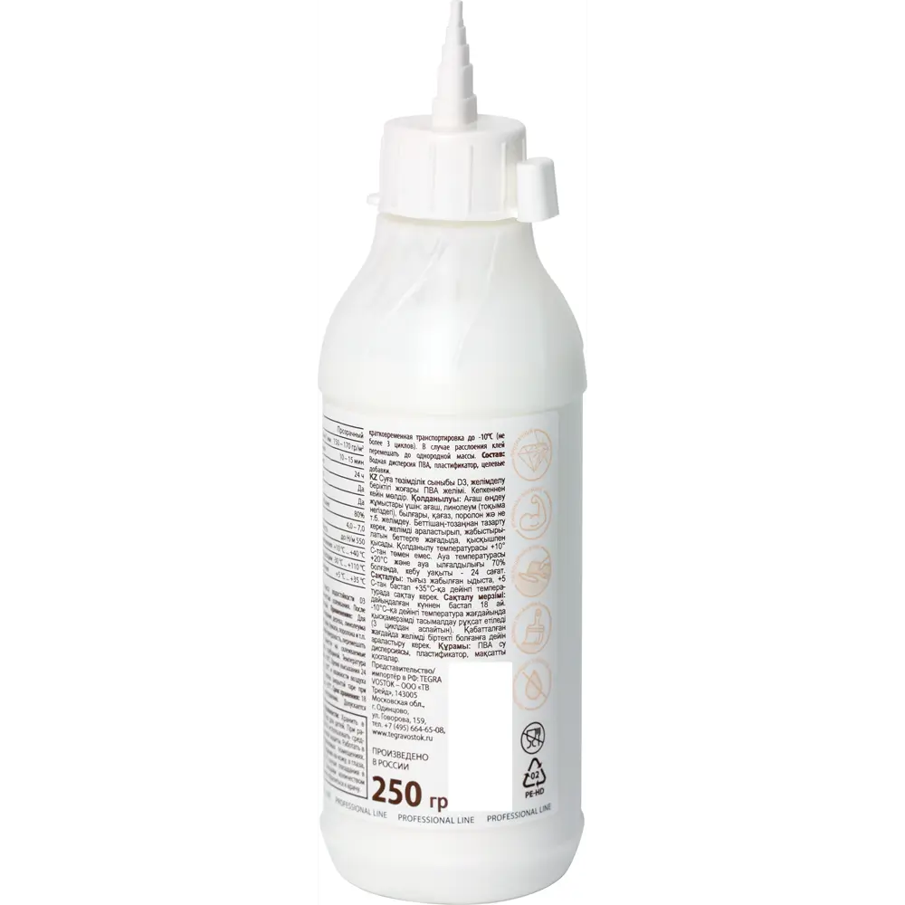 Клей столярный для дерева Gudfor D3 прозрачный 250 г STLM-2097349 - Вид №2