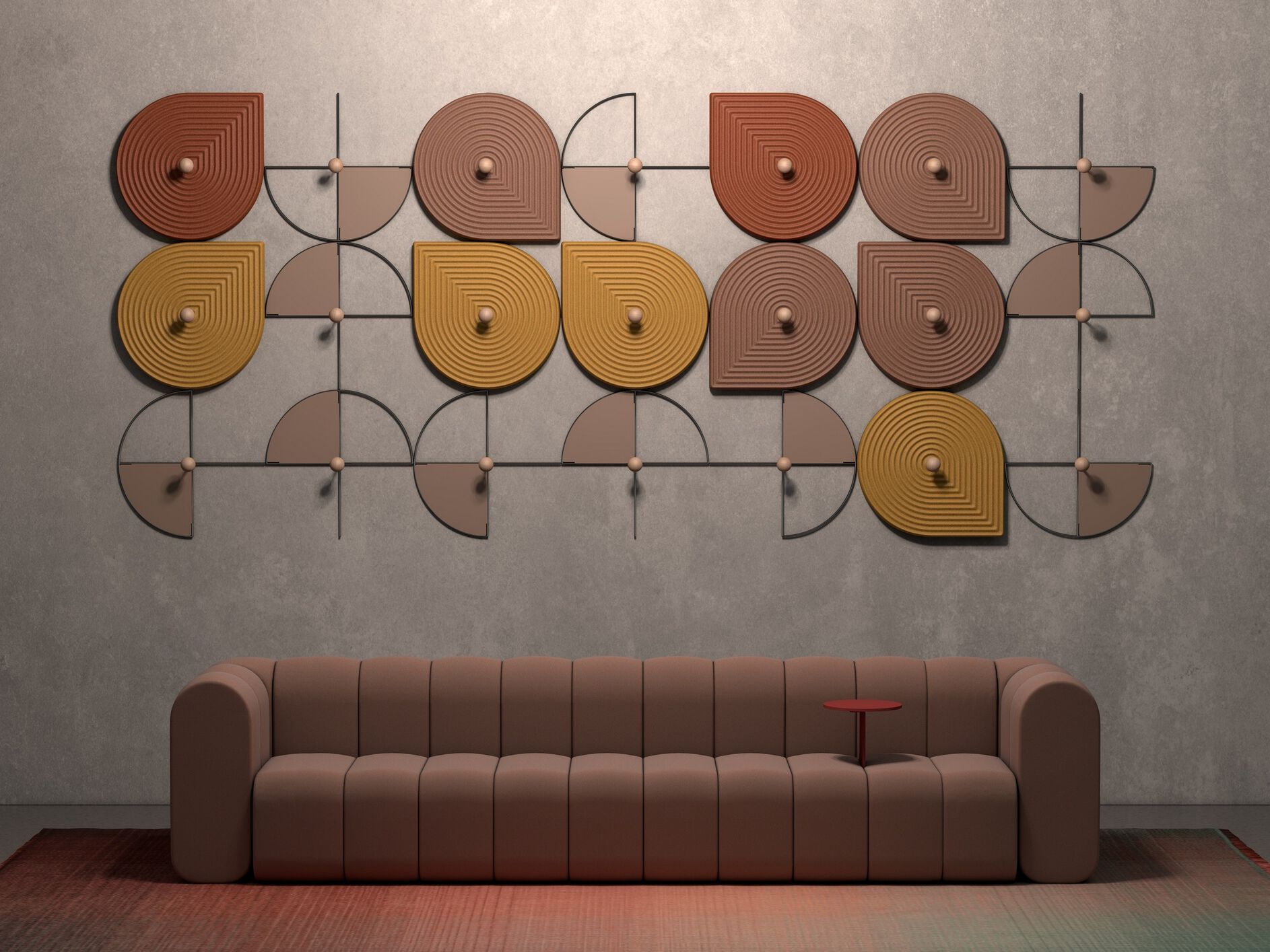 Акустическая панель / вешалка для одежды Bla Station DECOFUNC ARCH-00125544 - Вид №3