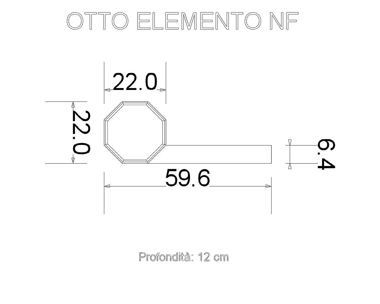 Полка из ореха и ясеня Deodara восемь ARCH-00041659 - Вид №14