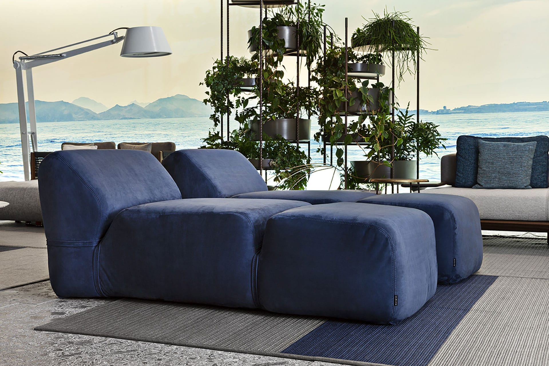 Ткань сад Dormeuse Exteta мягкая линия ARCH-00133977 - Вид №4