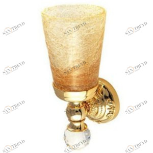Стакан для щеток MIGLIORE.CRistalia ML.CRS-60.202.DO - золото 