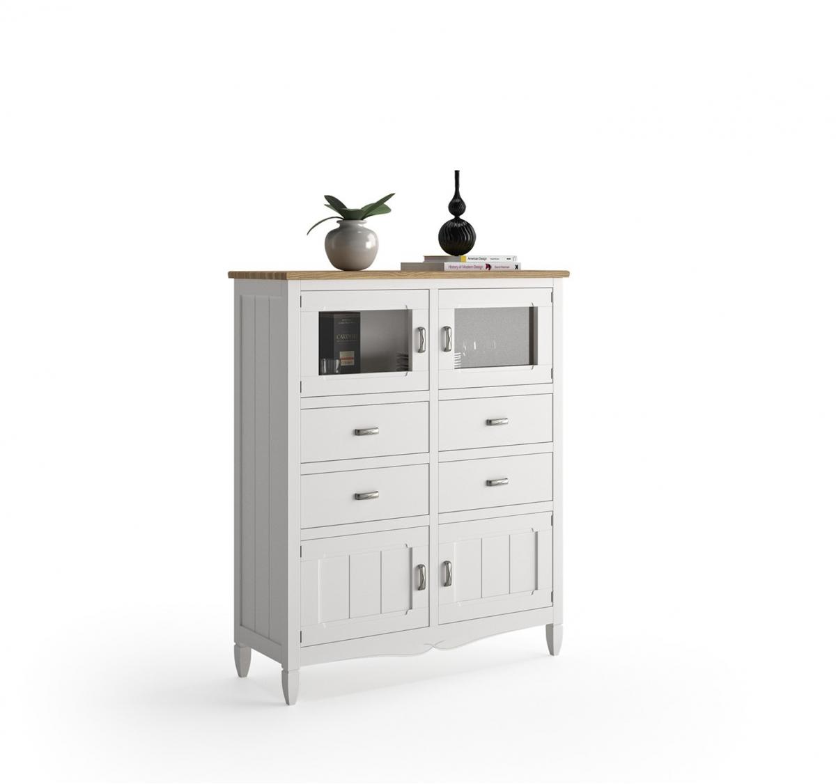 090623 Сервант деревянные дверцы Grupo Seys Amberes Santreyd 