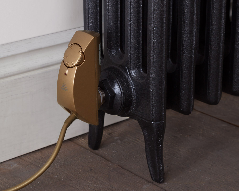 ELE010 Нагревательный элемент электрического радиатора 1200 Вт (золото) Сarronheating 