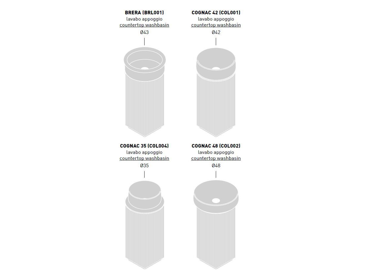 Деревянный напольный умывальник с дверцами ArtCeram MONO ARCH-00063919 - Вид №5