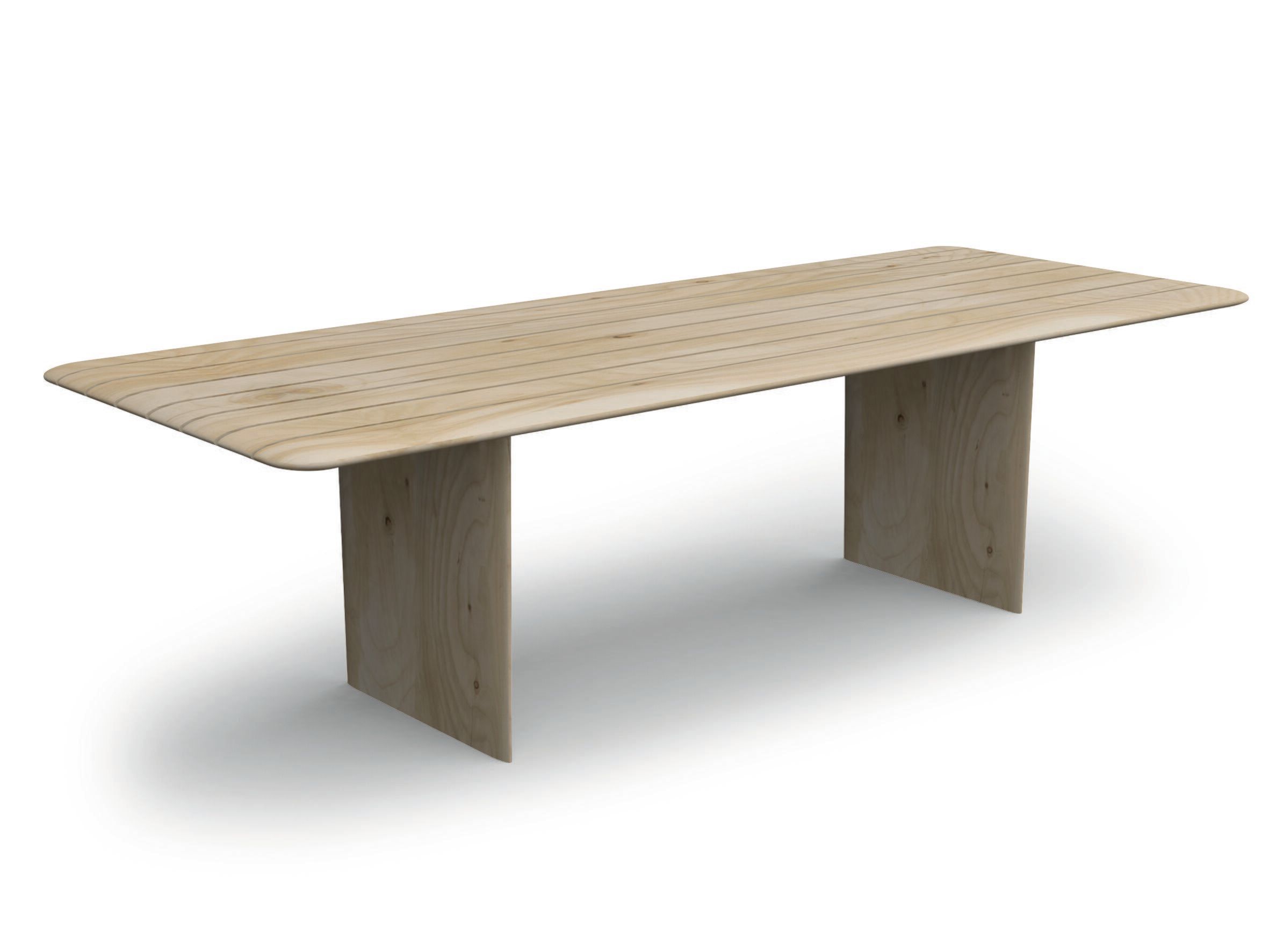 Прямоугольный стол из кедра Riva 1920 Vela ARCH-00086994 - Вид №1