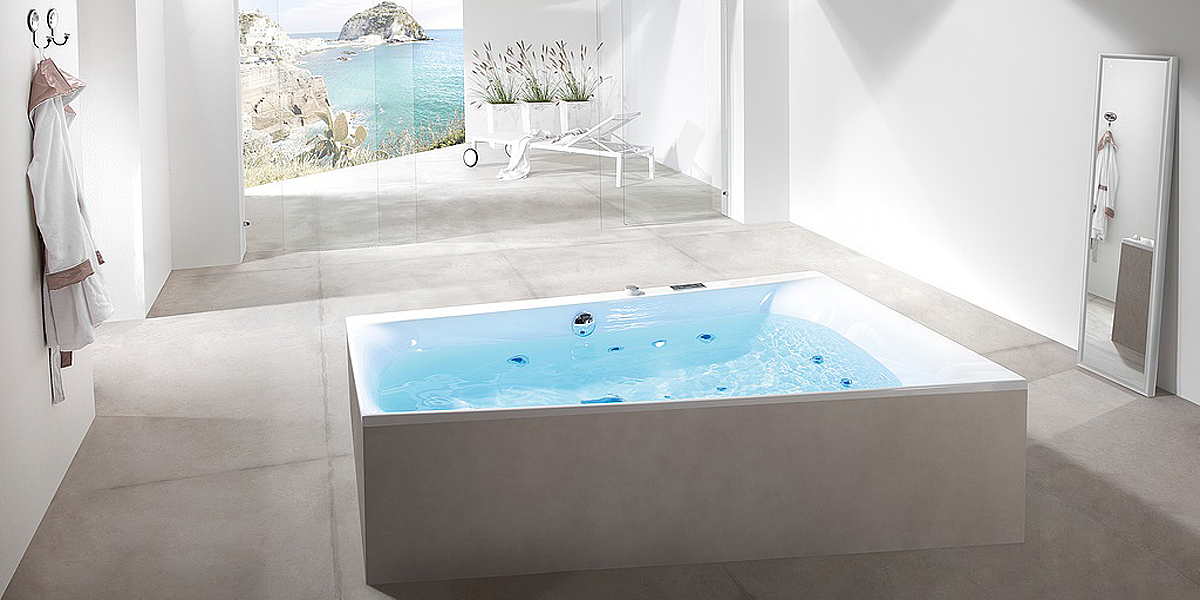 Ванна THASOS 150 СМ с аэромассажем Deluxe HOESCH 3745 - Вид №2