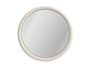 Настенное зеркало с круглой рамой