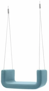 SOFTLINE Мягкие кожаные качели для дома