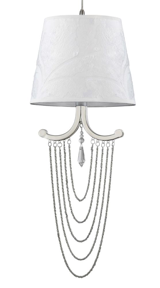 Подвесной светильник Crystal Lux Foggia SP1 CRYSTAL LUX FOGGIA 223321 Белый  - Вид №1