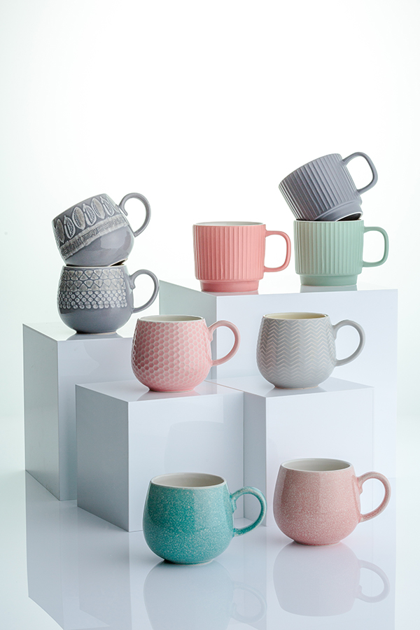 Чашка Embossed серая 355 мл Mason Cash 2002102 - Вид №2