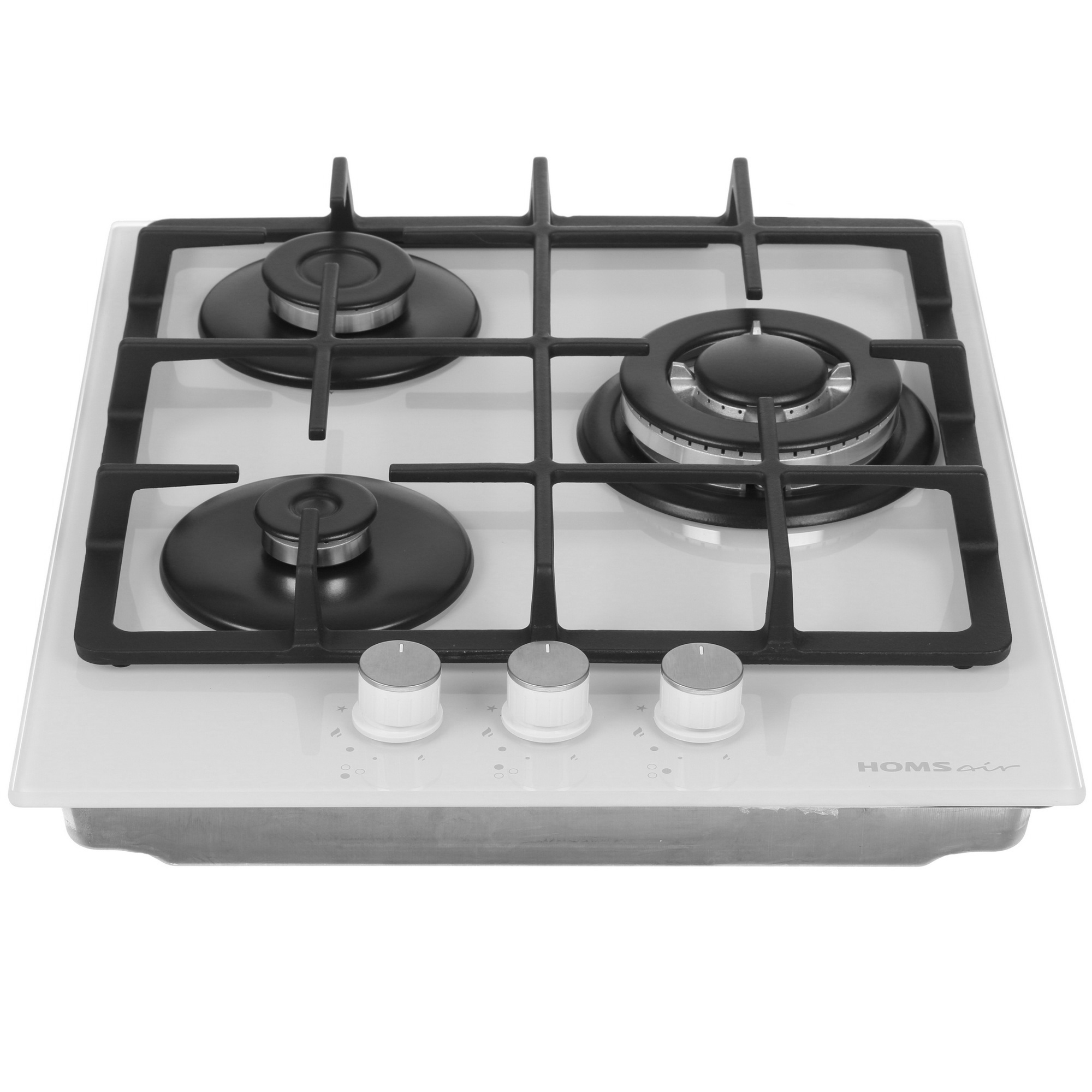 8160050 Газовая варочная поверхность HOMSair HGG433TGCWH STDN-0051371 - Вид №1