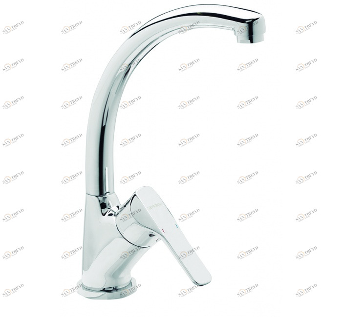 GENEBRE 61204 28 45 66 Смеситель для раковины однорычажный с изливом 