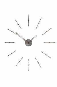 095590 Часы Mini T 12 графитовая сталь-орех Nomon Merlin