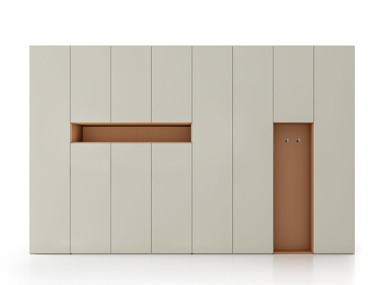 Деревянный секционный шкаф Santalucia Mobili LISCIA BATTENTE ARCH-00142989