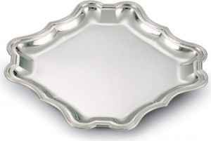 88265 Schiavon Поднос квадратный 18см "XVIII век" (серебро 925пр) Серебро 925