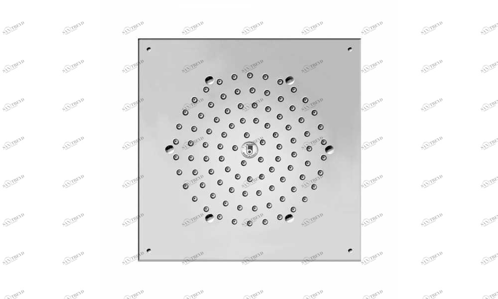 I00717 Потолочный & настенный душ Cube Flat BOSSINI 