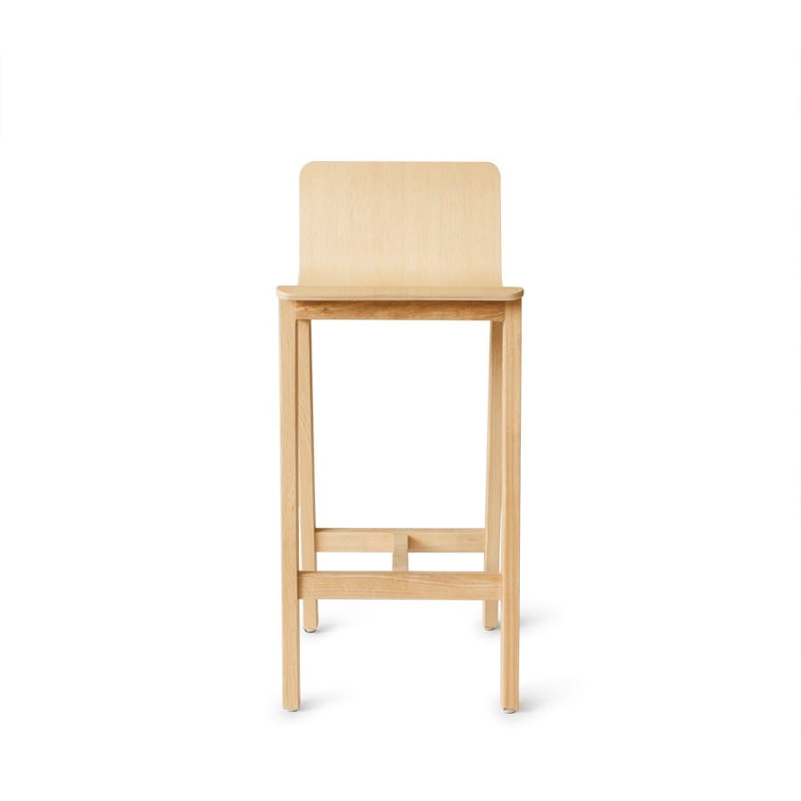 Высокий дубовый стул с подставкой для ног Askia версия 3 ARCH-00000776 - Вид №6