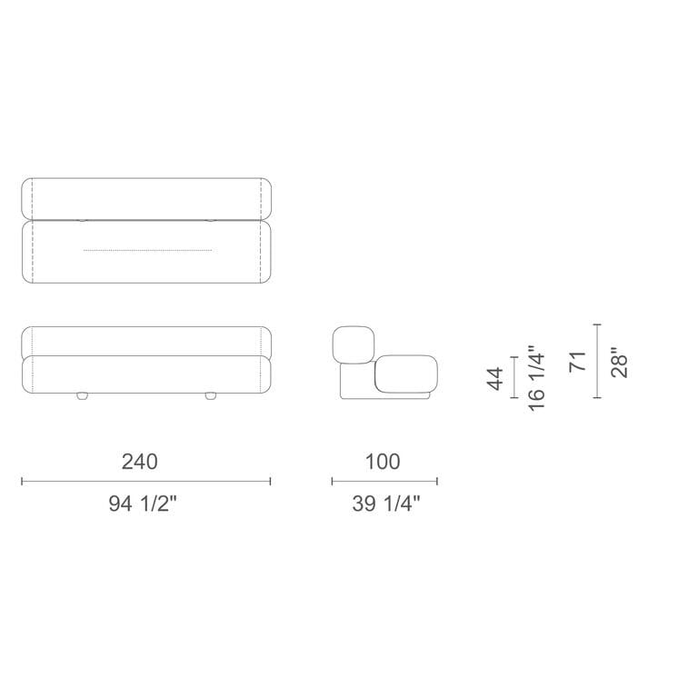 Ткань диван CAPPELLINI BIG SOFA ARCH-00106874 - Вид №4