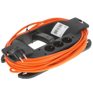 Удлинитель силовой Атлант Атом ПВС 4000Вт с/з оранжевый 9903776
