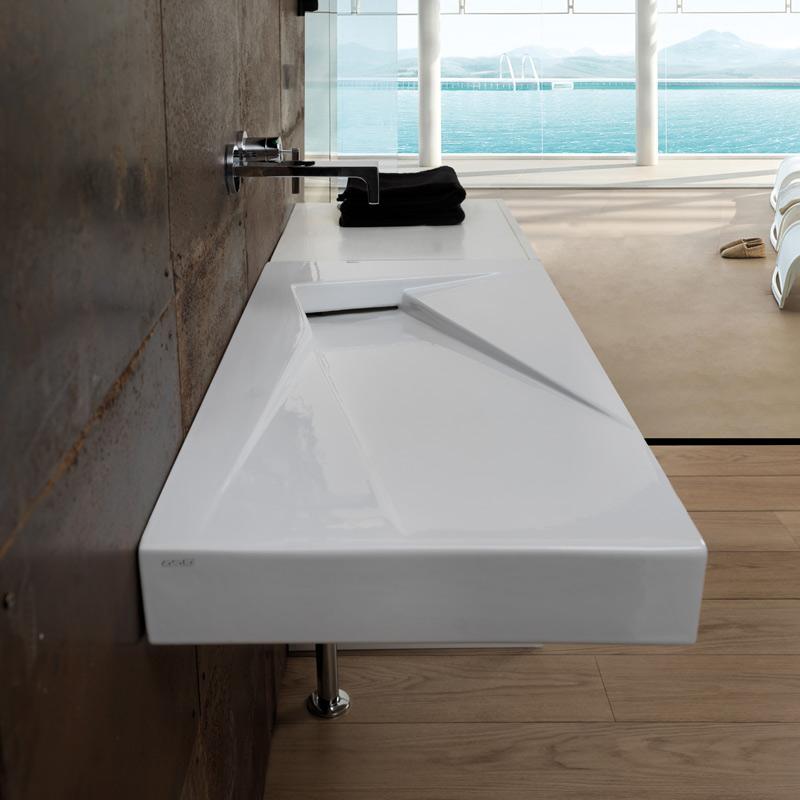 LAOZ20 Подвесная раковина настенная GSG CERAMIC - Вид №1