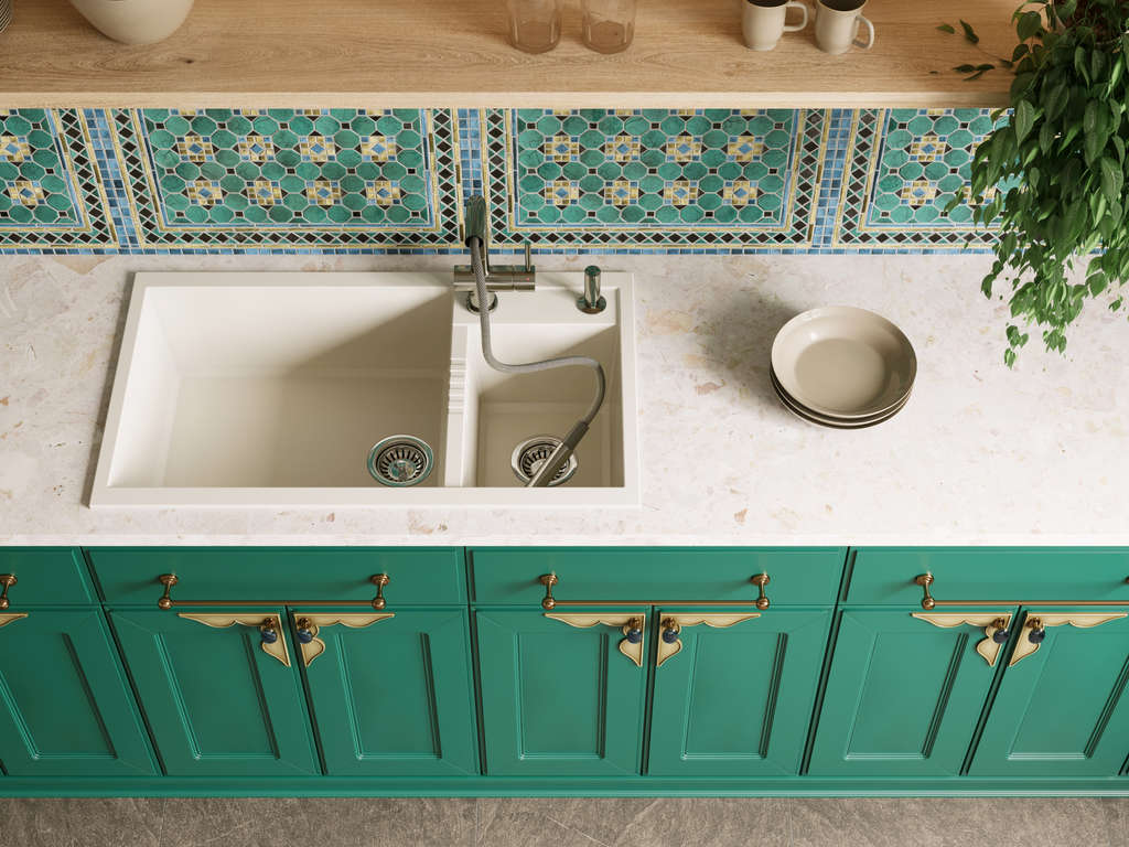 Кухонная мойка Tedori 86-2-LB EV OMOIKIRI 4993938 - Вид №3