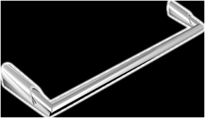 Paini Morgana 73CR002 держатель для полотенец